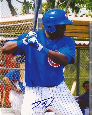 JORGE SOLER CHICAGO CUBS SIGNED AUTOGRAPHED 8X10 PHOTO W/COA