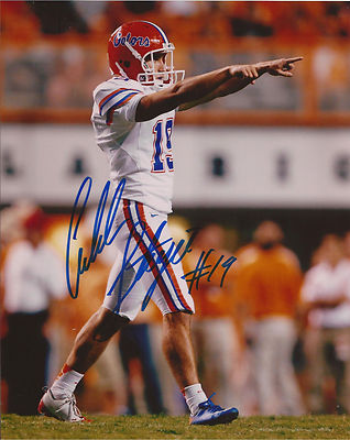 CALEB STURGIS FL GATORS SIGNED AUTOGRAPHED 8X10 PHOTO W/COA PROOF PIC