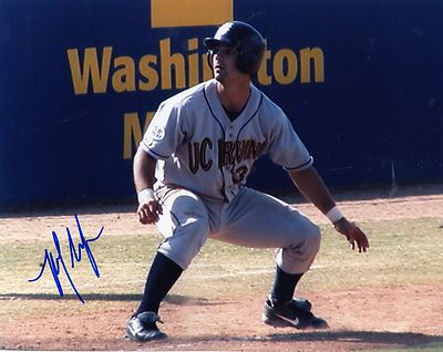 MARK  WAGNER    UC  IRVINE/RED SOX     SIGNED  AUTOGRAPHED 8X10 PHOTO