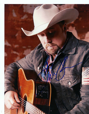 TATE STEVENS    X-FACTOR  COUNTRY  SINGER  PLAYING GUITAR   SIGNED  8X10  PHOTO