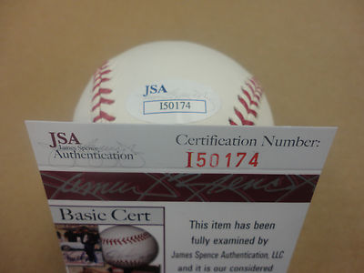 NORICHIKA AOKI KANSAS CITY ROYALS SIGNED  M.L BASEBALL JSA COA #I50174