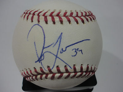 PRESTON LARRISON DETROIT TIGERS SIGNED AUTOGRAPHED M.L. BASEBALL W/COA
