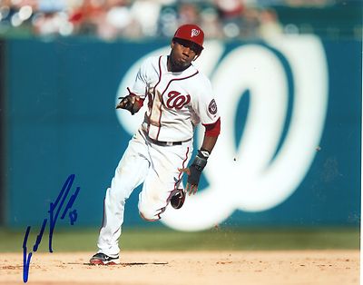 EURY  PEREZ  WASHINGTON  NATIONALS  SIGNED  AUTOGRAPHED 8X10  PHOTO