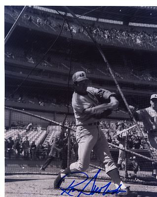 RON SWOBODA  MONTREAL  EXPOS   SIGNED AUTOGRAPHED 8X10  PHOTO