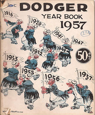 BROOKLYN 1957 OFFICIAL YEARBOOK RARE