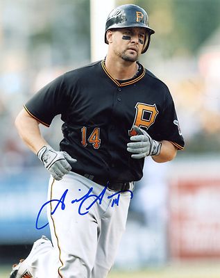 GABY  SANCHEZ     PITTSBURGH  PIRATES  SIGNED  AUTOGRAPHED 8X10  PHOTO  B