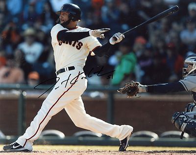 JUSTIN  CHRISTIAN   SAN FRANCISCO  GIANTS  SIGNED AUTOGRAPHED 8X10  PHOTO   A
