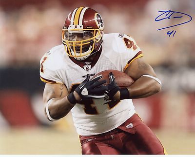 CAREY  DAVIS   WASHINGTON  REDSKINS   SIGNED AUTOGRAPHED  8X10 PHOTO   