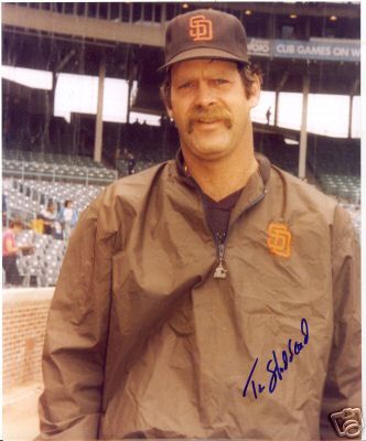 TIM STODDARD SAN DIEGO PADRES SIGNED 8X10 PHOTO W/COA