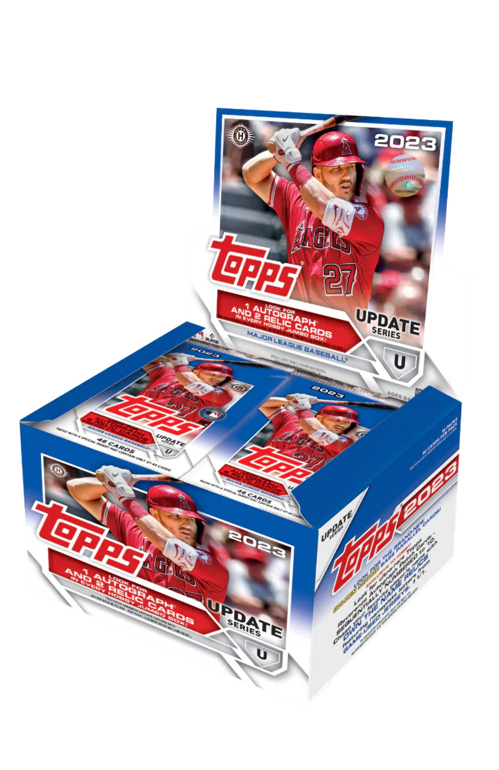 Topps 2023 Update Series Baseball Jumbo Box - 460 Cards